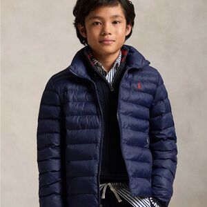 Ralph Lauren Boys Packable Quilted Puffer coat